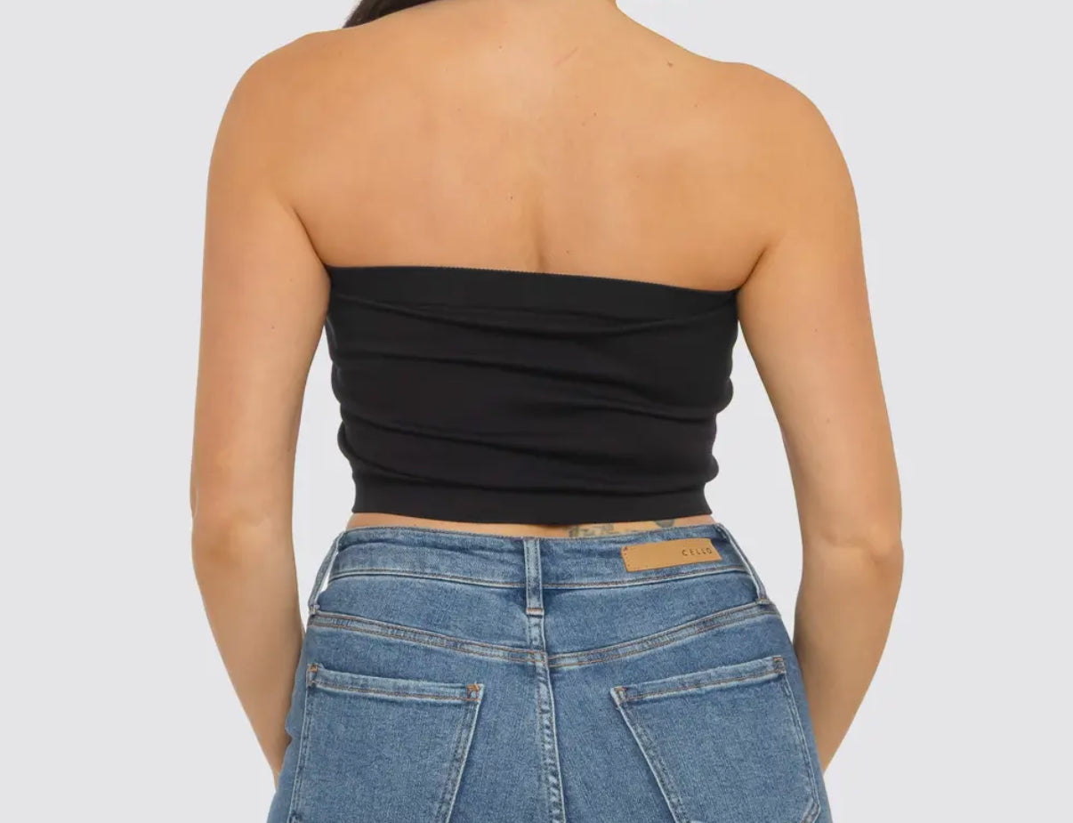 Black tube top