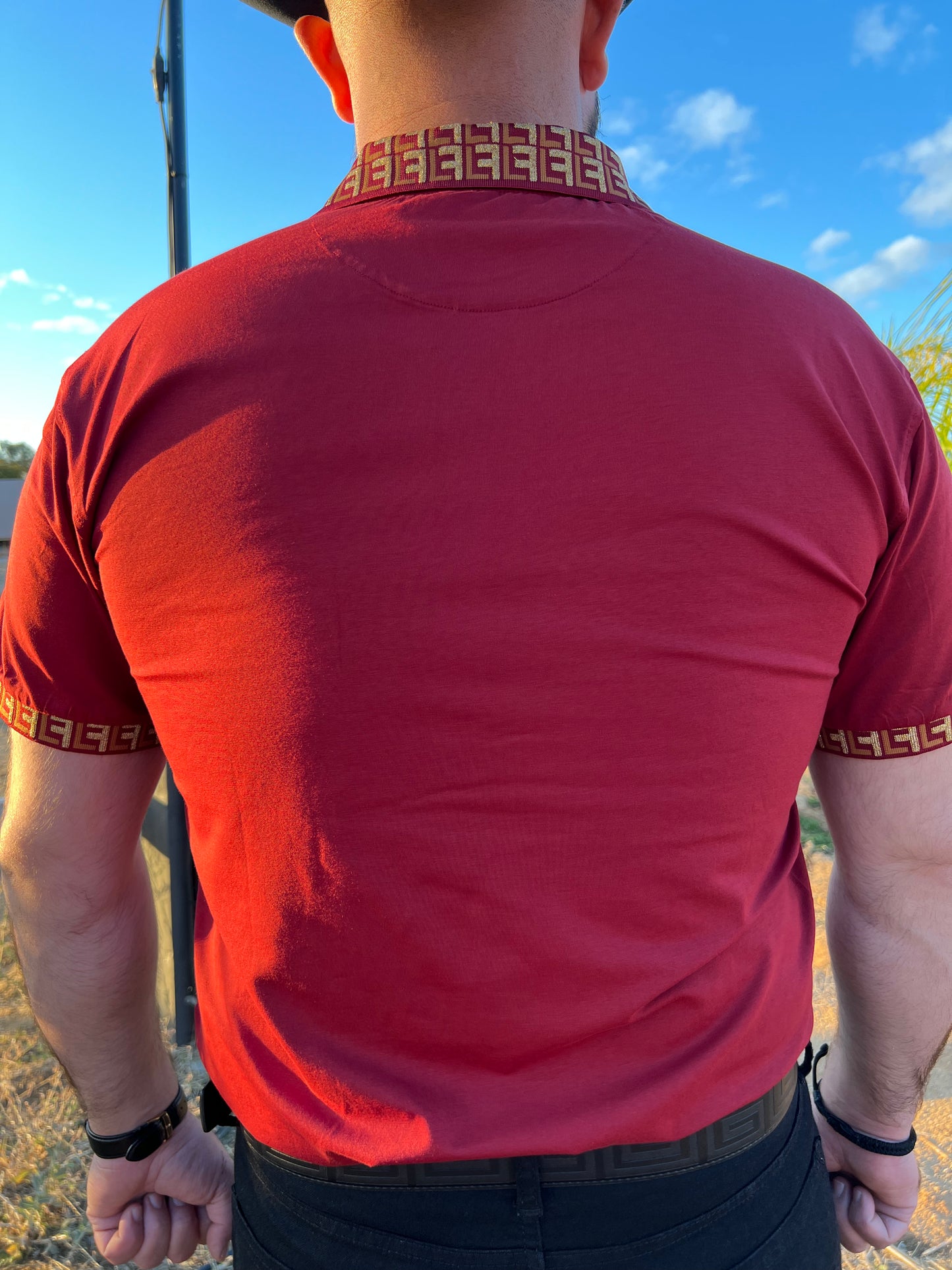 POLO KARLITO BURGUNDY