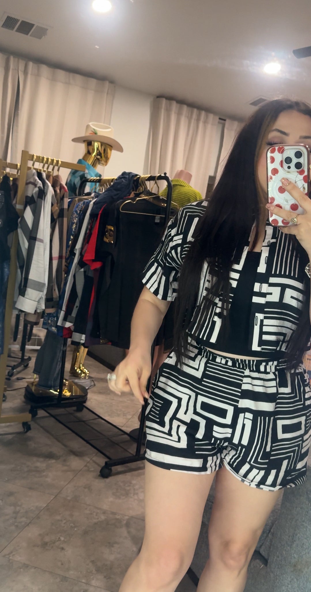 Black pattern set