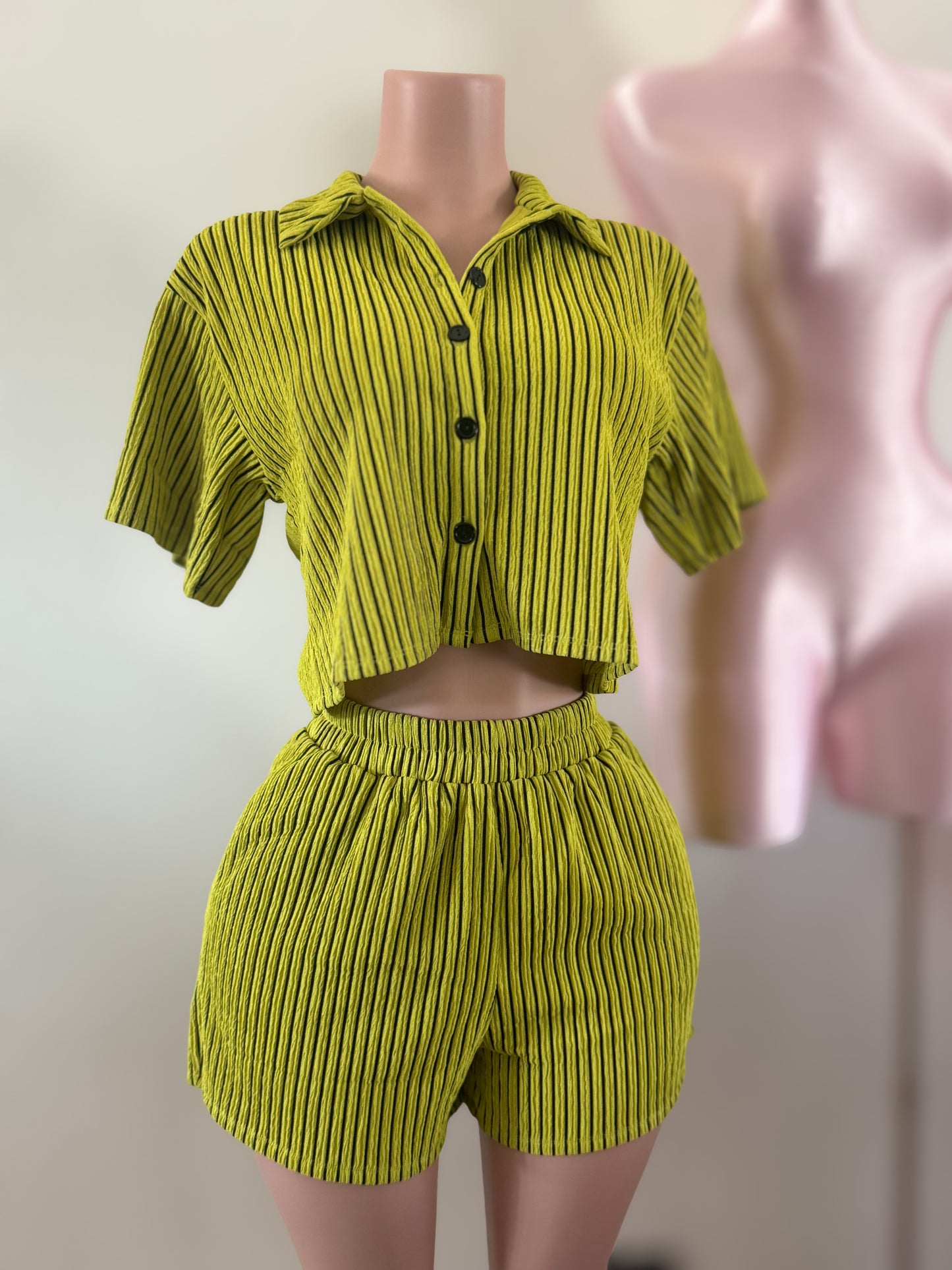 Lime green set