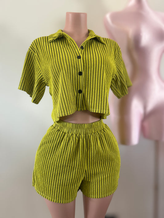 Lime green set